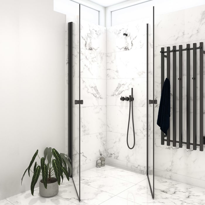 Dansani Match Duschtür 89 x 200 cm mit Klarglas