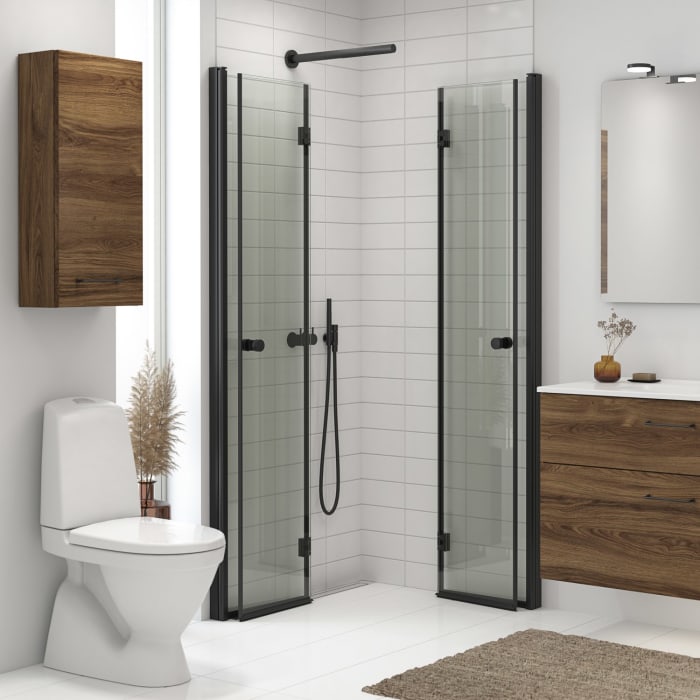 Dansani Match Falttür 69 x 200 cm mit Klarglas