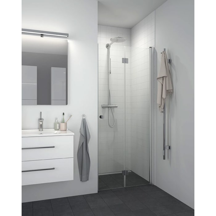 Dansani Match Falttür 87 x 200 cm mit Klarglas