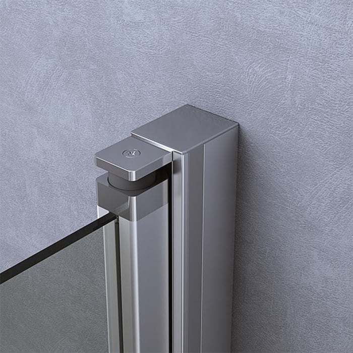 Dansani Match Falttür 97 x 200 cm mit Klarglas