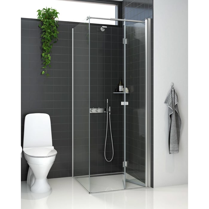 Dansani Match Falttür 97 x 200 cm mit Klarglas