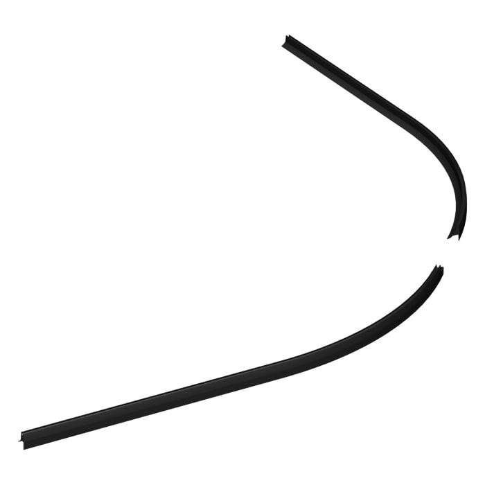 Dansani Match Dichtungsleiste für halbrunde Türen E (2 Stck.)