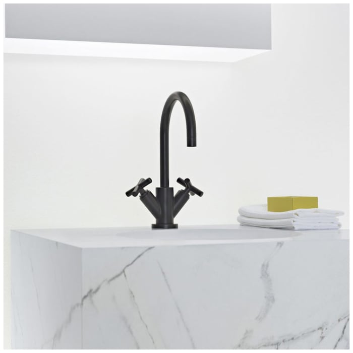 Dornbracht TARA Waschtisch-Einlochbatterie mit Ablaufgarnitur