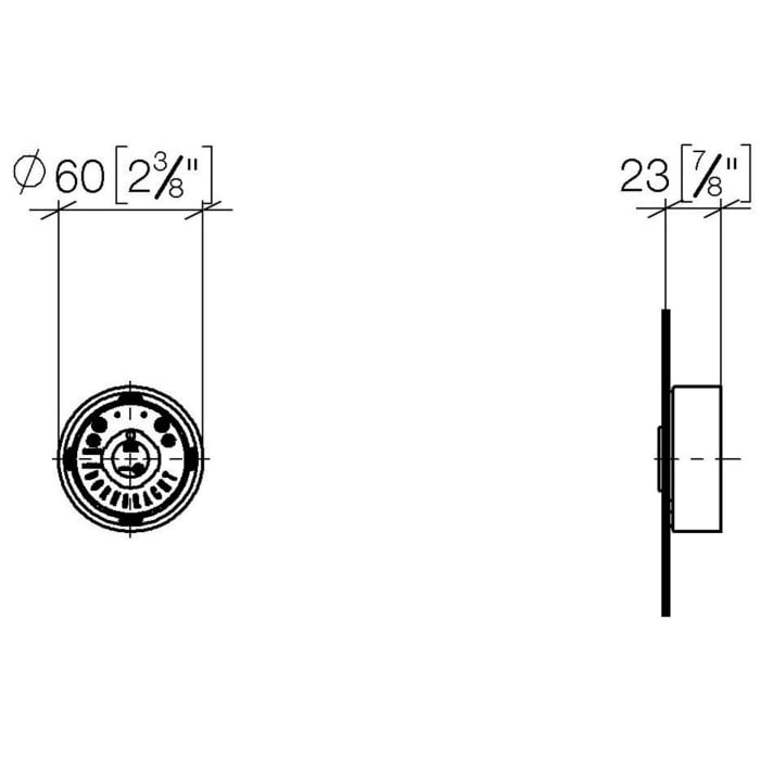 Dornbracht CYO Unterputzventil, rechtsschließend 1/2
