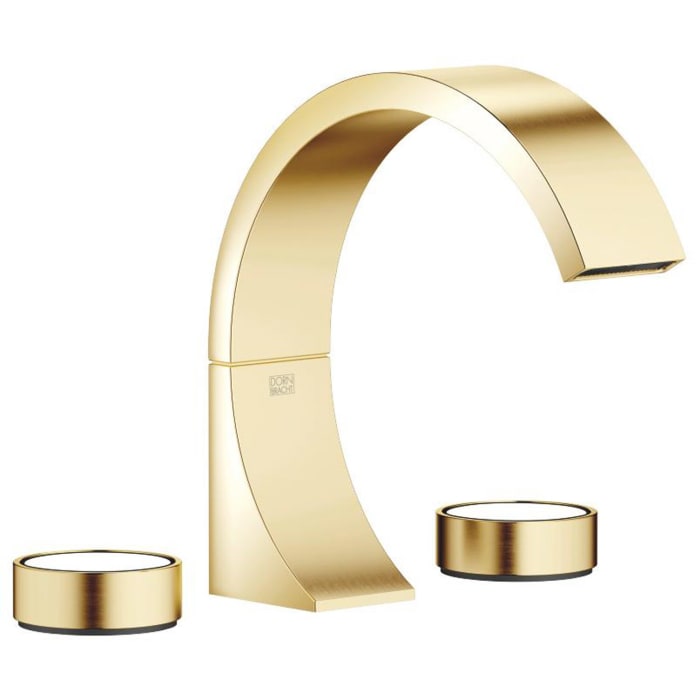 Dornbracht CYO Waschtisch-Dreilochbatterie mit Ablaufgarnitur, Ausladung 16,7 cm