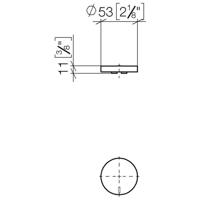 Dornbracht CYO Griffeinsatz kalt