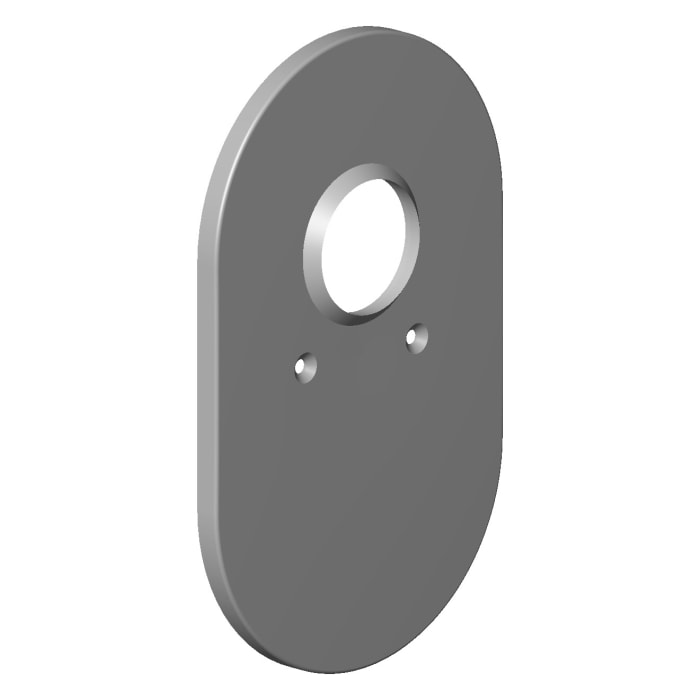 Dornbracht Abdeckung ohne Mengenregulierung 15,1 x 24,1 cm