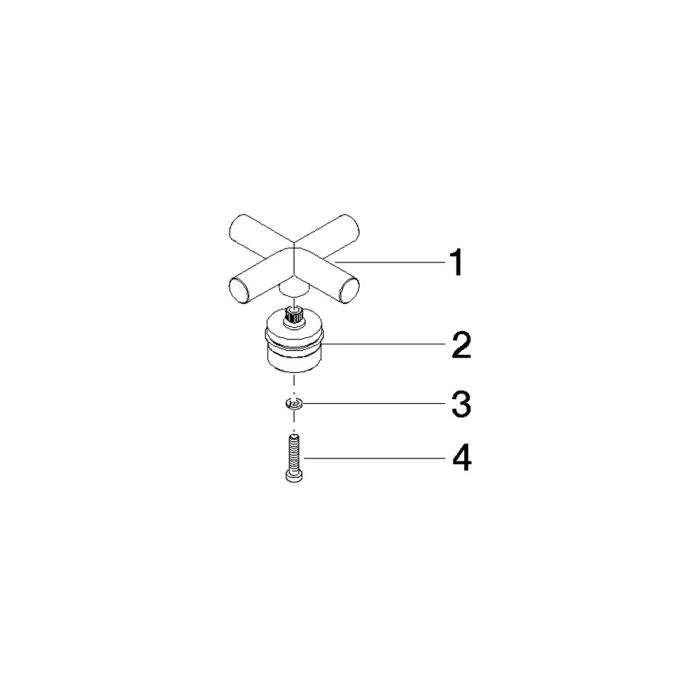 Dornbracht Tara Ersatz-Griff