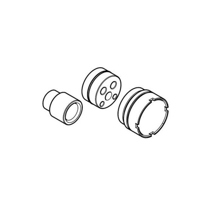 Dornbracht Verlängerung 2 cm 1286997090 - MEGABAD