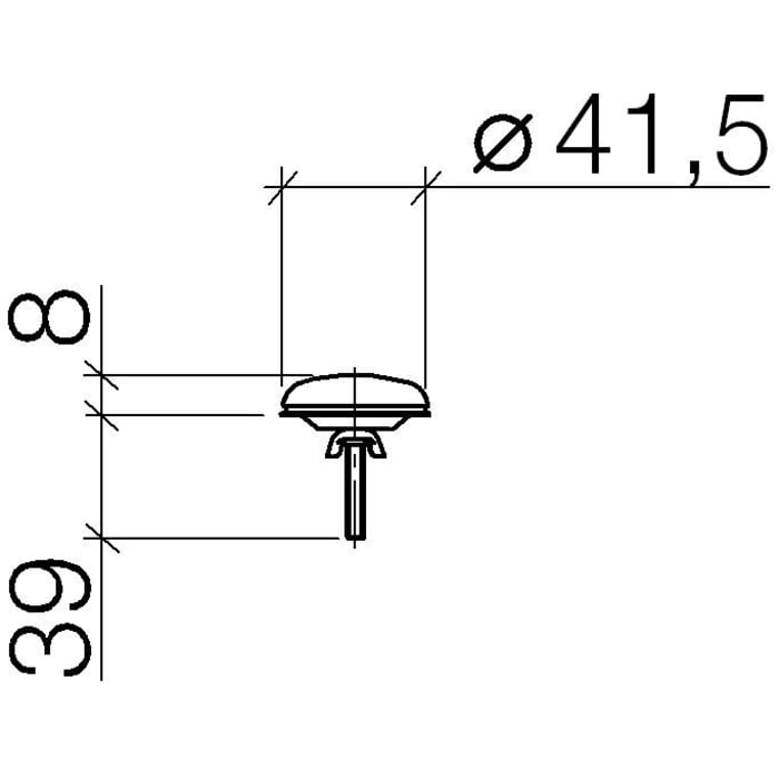 Dornbracht Hahnlochabdeckung