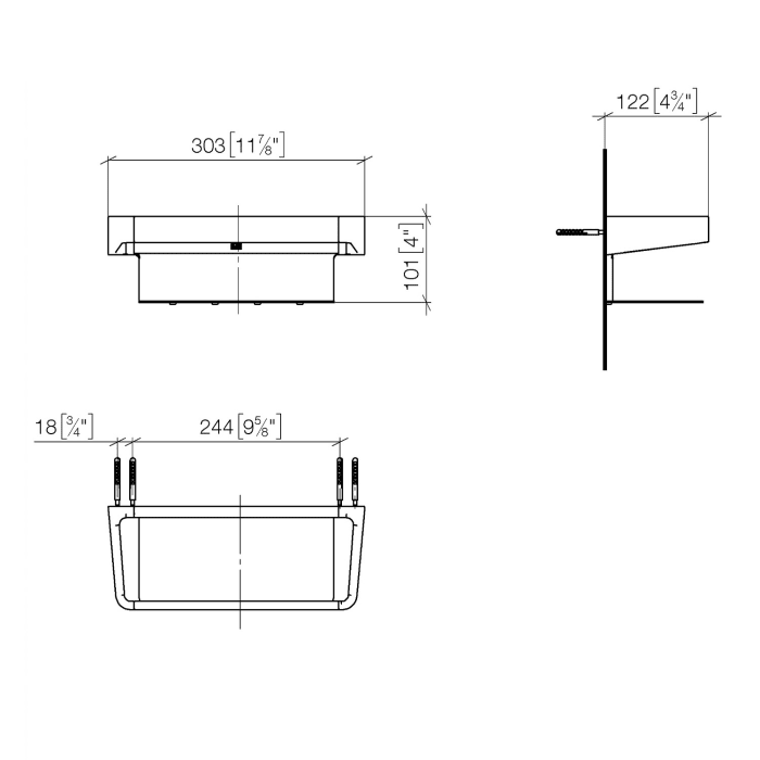 Dornbracht IMO Ablage