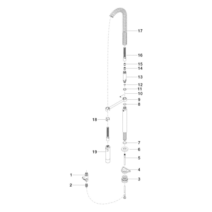 Dornbracht Profibrausegarnitur