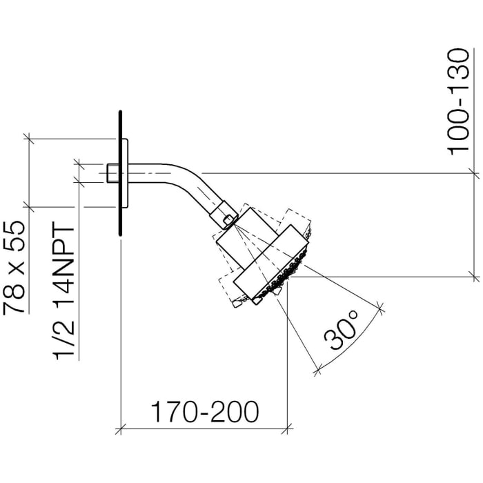Dornbracht LULU Kopfbrause