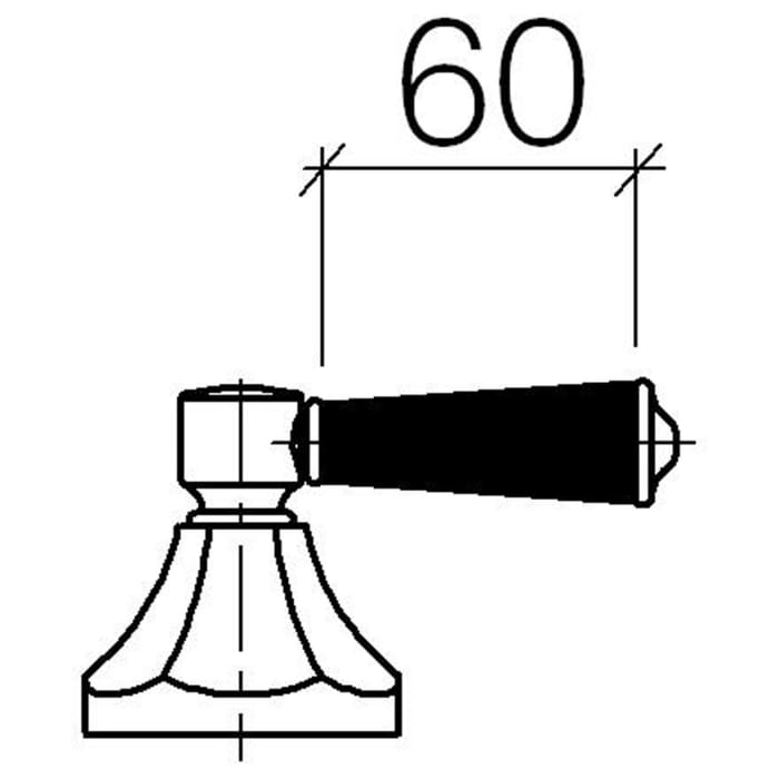 Dornbracht Madision Flair Hebeleinsatz für alle Armaturen