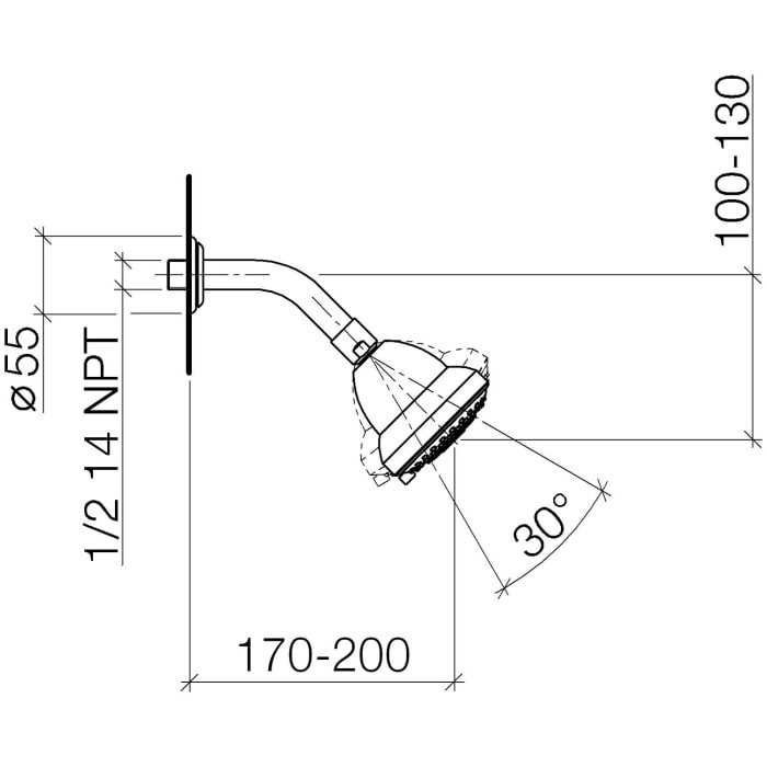 Dornbracht Madison Kopfbrause