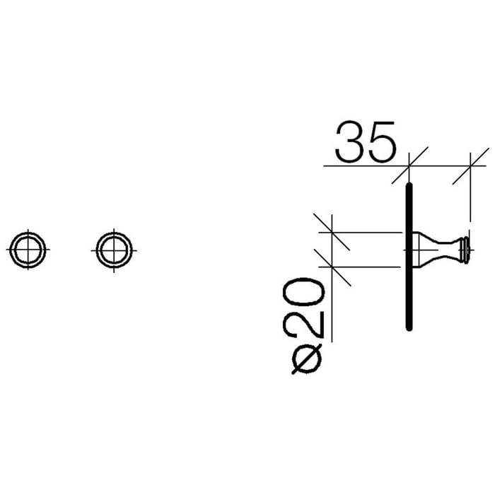 Dornbracht Madison + Madison Flair Haken