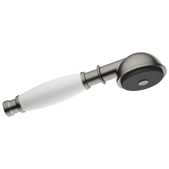 Dornbracht Madison Metallhandbrause mit Porzellangriff (weiß)