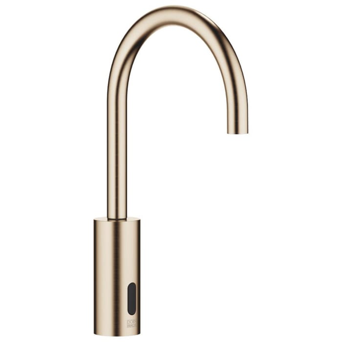 Dornbracht Meta Waschtischarmatur mit Infrarot-Sensorik, Batterie- und Netzbetrieb