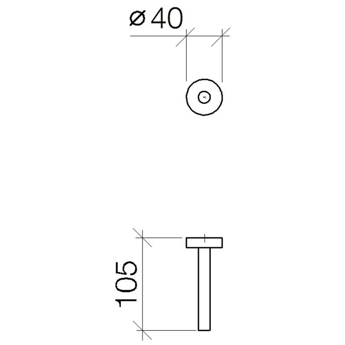 Dornbracht Reserve-Papierrollenhalter