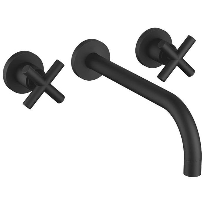 Dornbracht TARA Dreiloch-Waschtisch-Wandbatterie