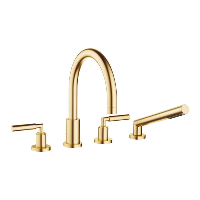 Dornbracht TARA Wannen-Vierlochbatterie für Wannenrand-/ Fliesenrandmontage