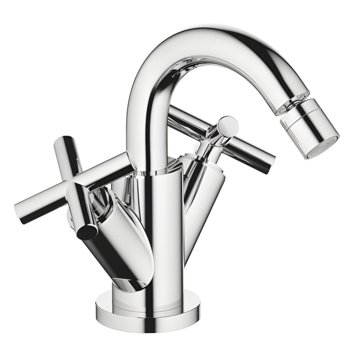 Dornbracht TARA Bidet-Einlochbatterie mit Ablaufgarnitur