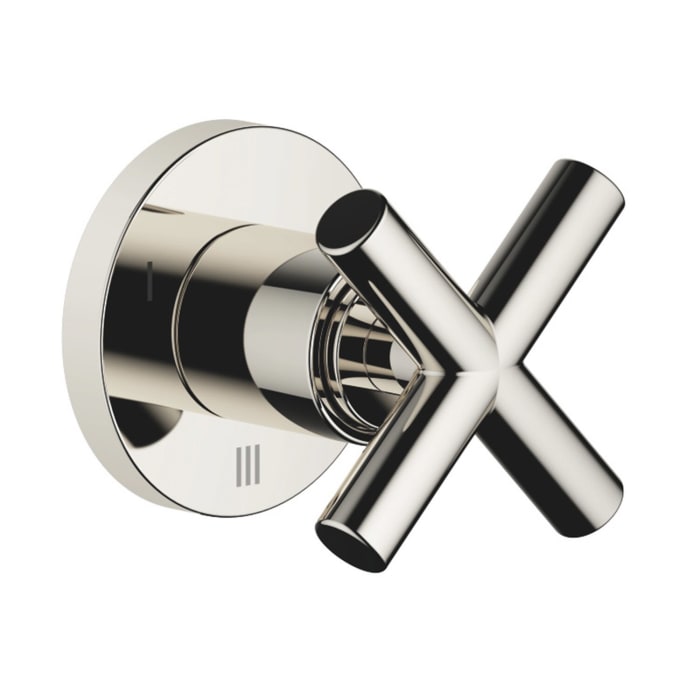 Dornbracht TARA UP-Dreiwege-Umstellung mit Kreuzgriff