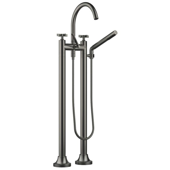 Dornbracht VAIA Wannen-Zweilochbatterie für freistehende Montage inkl. Handbrausegarnitur