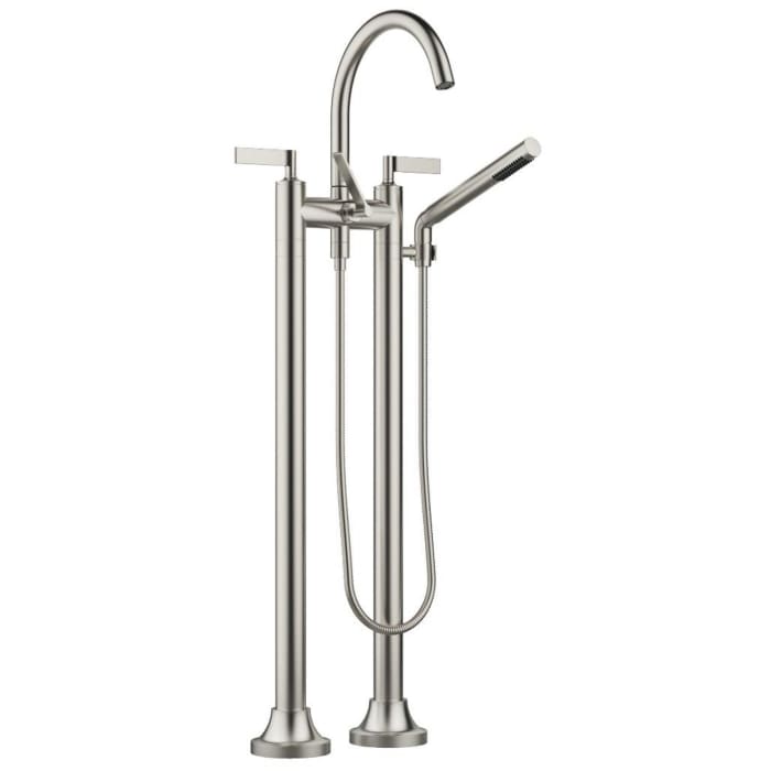 Dornbracht VAIA Wannen-Zweilochbatterie für freistehende Montage inkl. Handbrausegarnitur