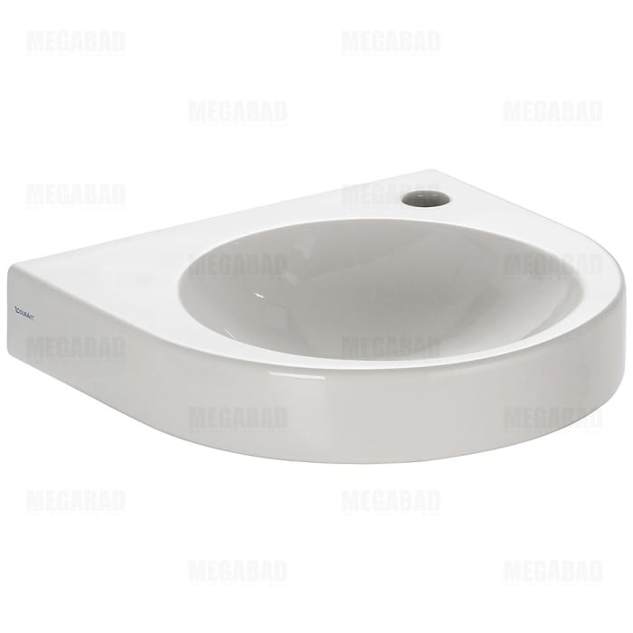 Duravit Architec Waschtisch 57,5 cm, Hahnloch rechts