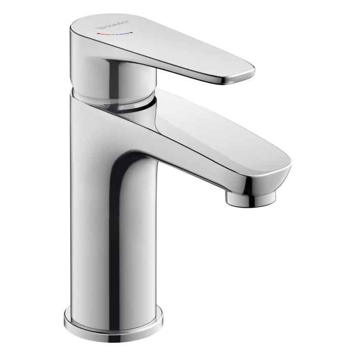 Duravit B.1 Einhebel-Waschtischmischer S FreshStart und MinusFlow, ohne Zugstangen-Ablaufgarnitur