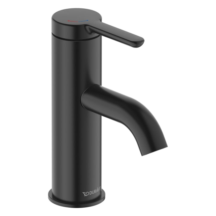 Duravit C.1 Einhebel-Waschtischmischer S FreshStart und MinusFlow, ohne Zugstangen-Ablaufgarnitur