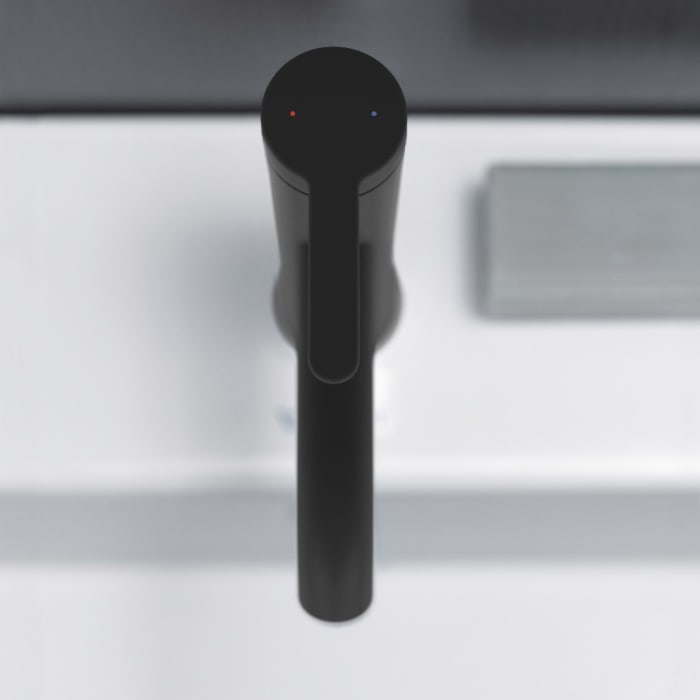 Duravit C.1 Einhebel-Waschtischmischer M ohne Zugstangen-Ablaufgarnitur