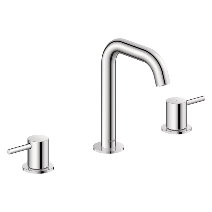 Duravit Circle 3-Loch Waschtischarmatur mit Zugstangen-Ablaufgarnitur