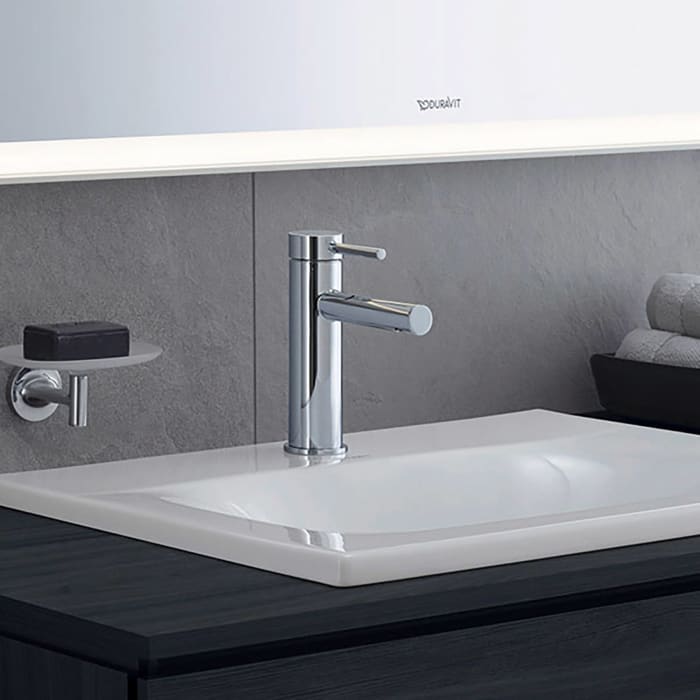 Duravit Circle Einhebel-Waschtischmischer M mit Zugstangen-Ablaufgarnitur