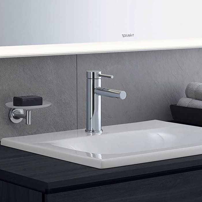 Duravit Circle Einhebel-Waschtischmischer M mit Zugstangen-Ablaufgarnitur