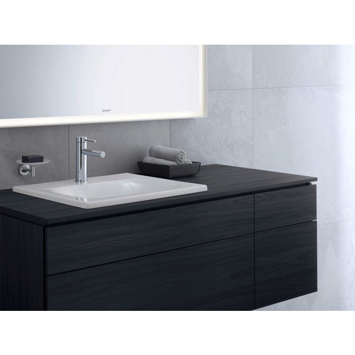 Duravit Circle Einhebel-Waschtischmischer M ohne Zugstangen-Ablaufgarnitur