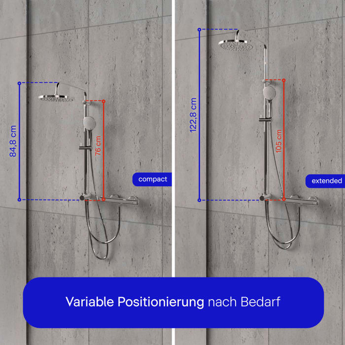Duravit Shower System Reno MinusFlow