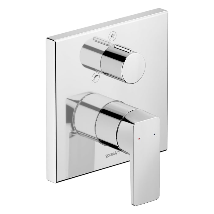 Duravit Manhattan Einhebel-Wannenmischer Unterputz mit Umsteller