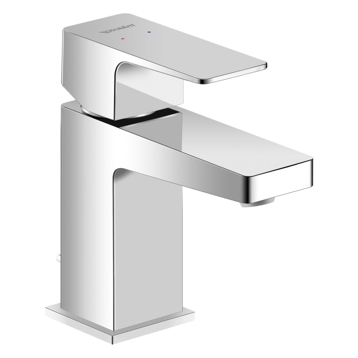 Duravit Manhattan Einhebel-Waschtischarmatur S MinusFlow mit Zugstangen-Ablaufgarnitur