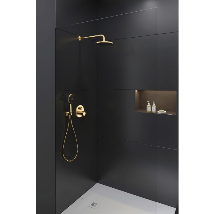 Duravit Thermostatarmaturen Thermostat Unterputz Set, 2 Verbraucher, rund