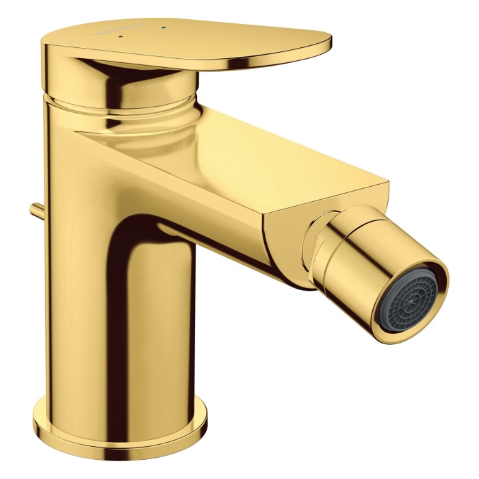 Duravit Wave Einhebel-Bidetarmatur mit Zugstangen-Ablaufgarnitur