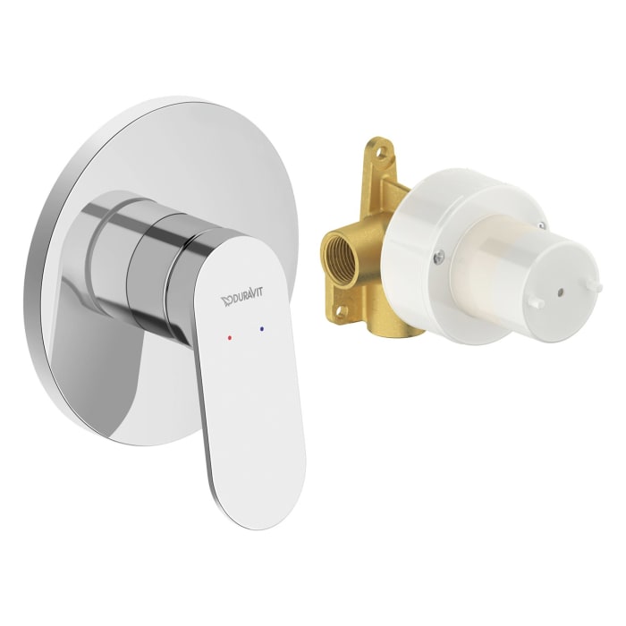 Duravit Wave Einhebelmischer Unterputz Set