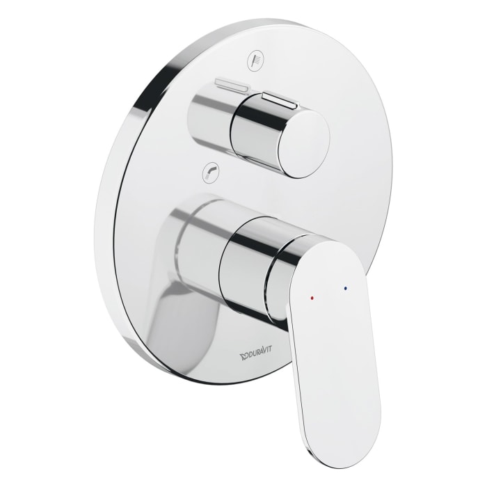 Duravit Wave Einhebel-Wannenmischer mit Umsteller