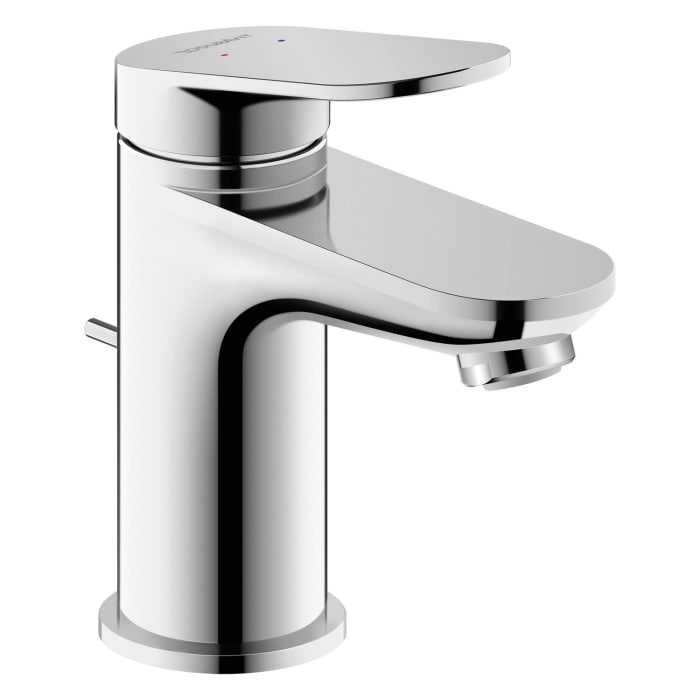 Duravit Wave Einhebel-Waschtischarmatur S MinusFlow mit Zugstangen-Ablaufgarnitur