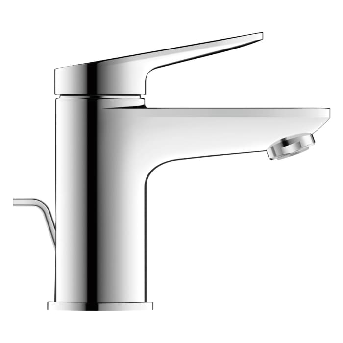 Duravit Wave Einhebel-Waschtischarmatur S FreshStart mit Zugstangen-Ablaufgarnitur