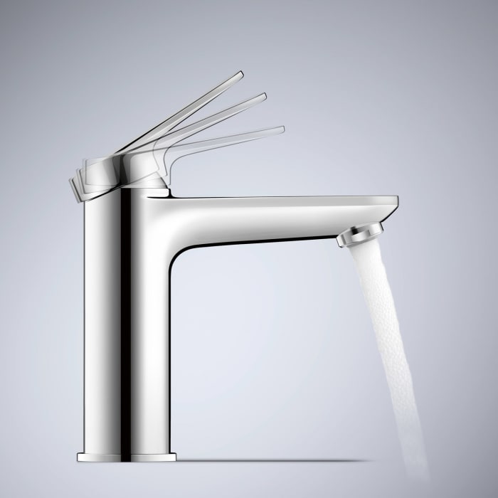 Duravit Wave Einhebel-Waschtischarmatur M MinusFlow ohne Ablaufgarnitur