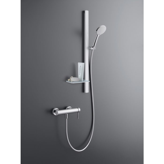 Duravit Brausestange 80 cm, mit Ablage