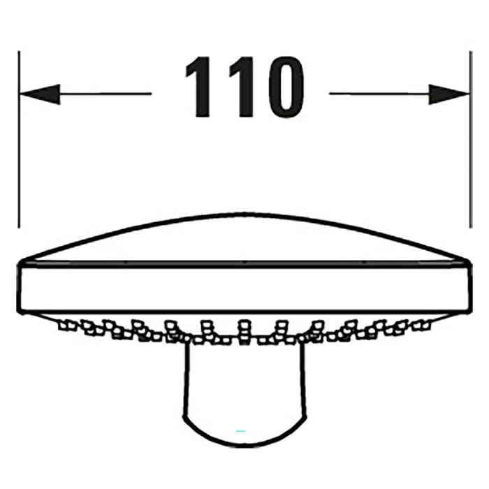 Duravit Handbrause 1jet 11 cm MinusFlow