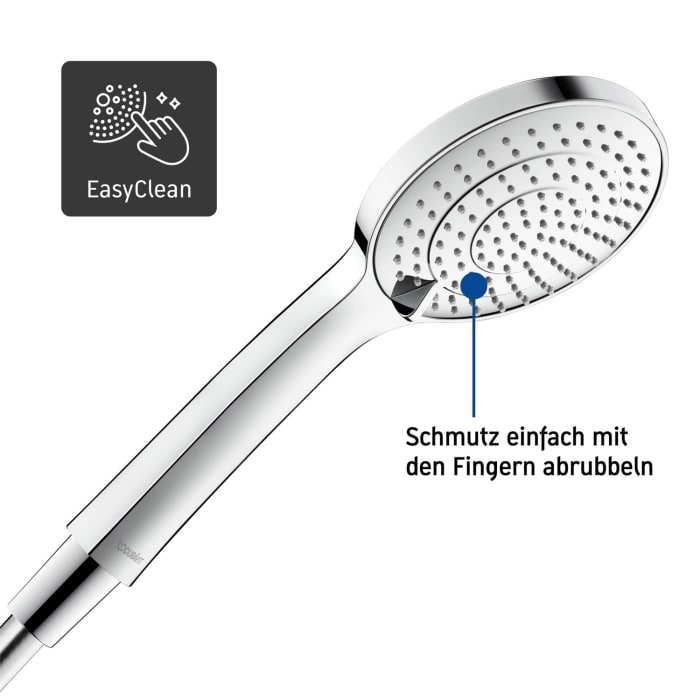 Duravit Brauseset 70 cm mit Handbrause 3jet 11 cm MinusFlow